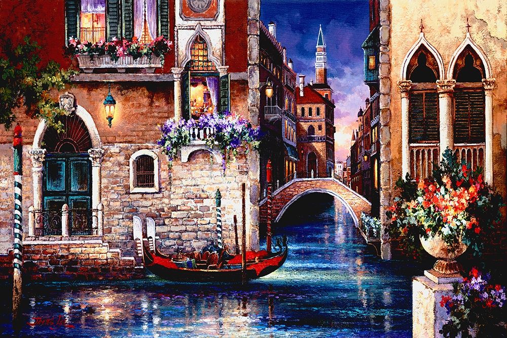 Streets of Venice I art print by James Lee for $57.95 CAD