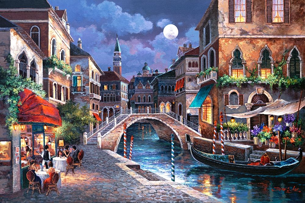Streets of Venice II art print by James Lee for $57.95 CAD