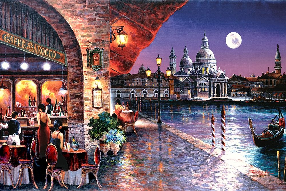 Cafe Barocco art print by James Lee for $57.95 CAD