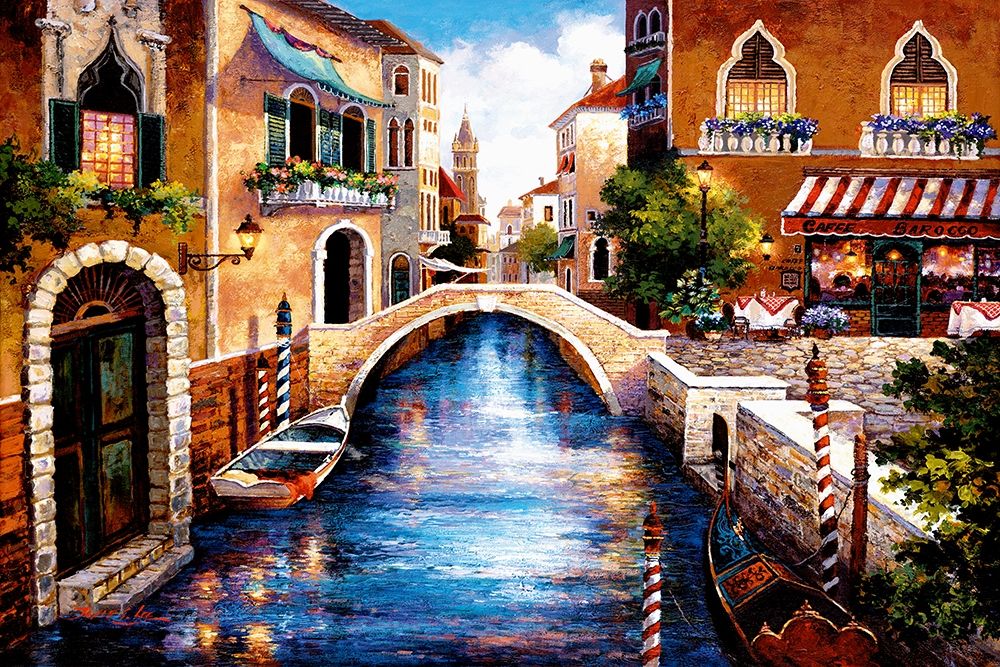 Streets of Venice III art print by James Lee for $57.95 CAD