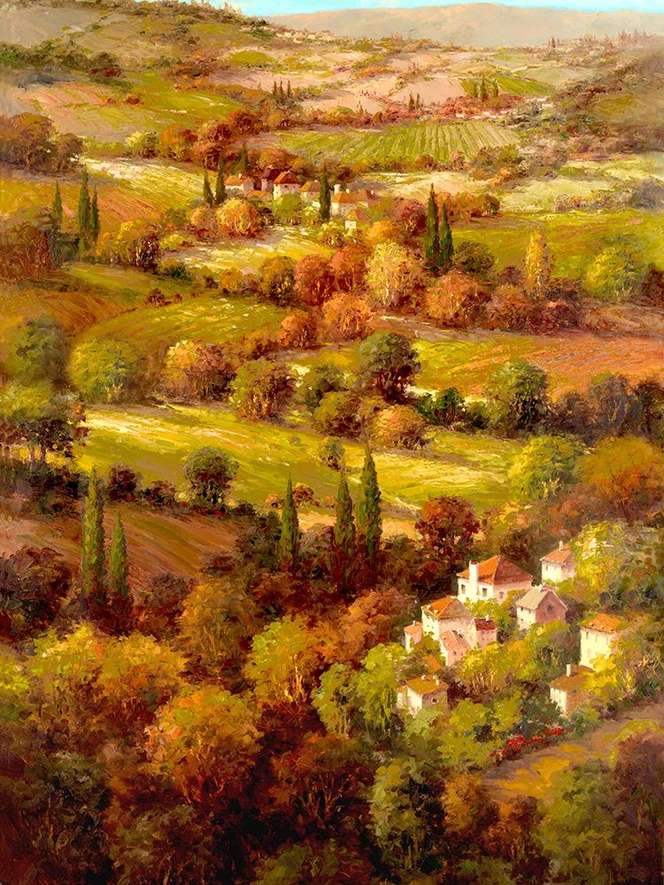 Mediterranean Countryside art print by Hulsey for $57.95 CAD