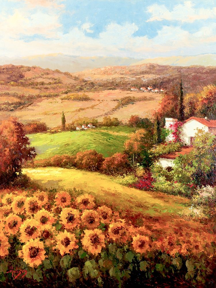 Italian Country Side art print by Hulsey for $57.95 CAD