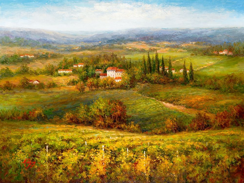 Tuscany Estate art print by Hulsey for $57.95 CAD