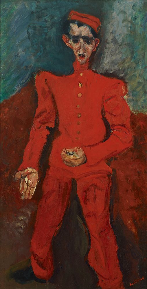Page Boy at Maxims 1927 art print by Chaim Soutine for $57.95 CAD