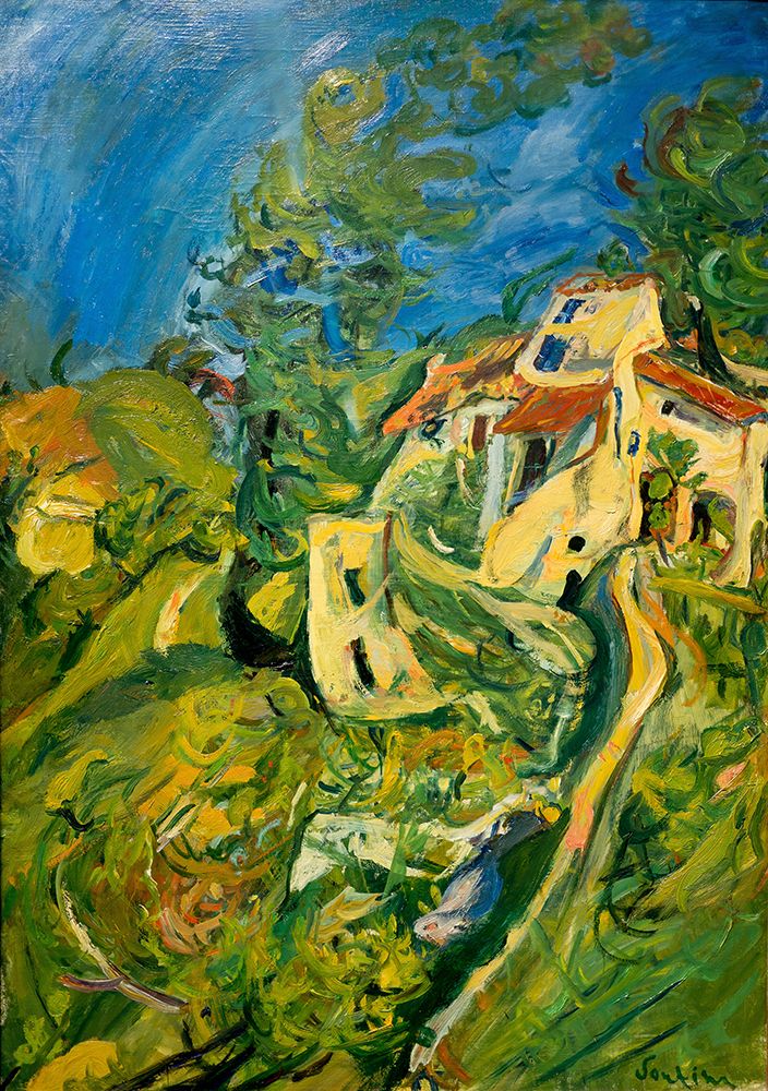 Paysage 1922 art print by Chaim Soutine for $57.95 CAD