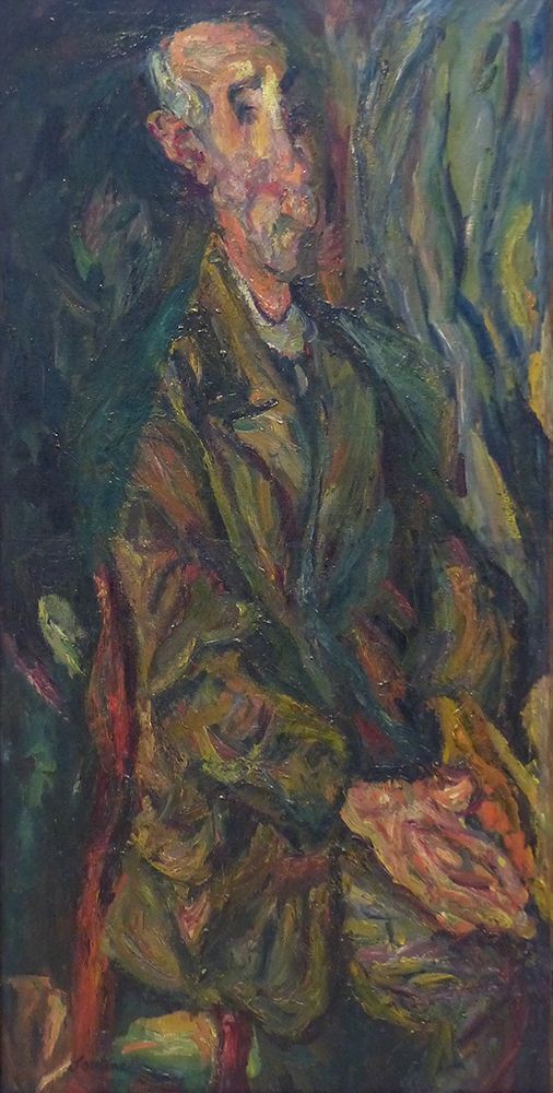 The Old Man with Joined Hands 1920 art print by Chaim Soutine for $57.95 CAD