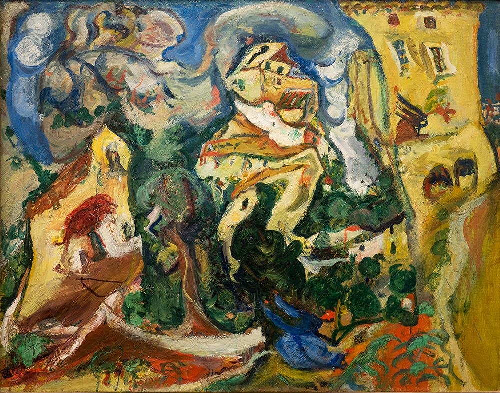 The Village 1923 art print by Chaim Soutine for $57.95 CAD