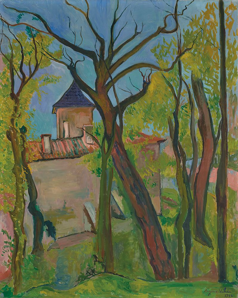 Landscape at Saint-Bernard 1932 art print by Suzanne Valadon for $57.95 CAD