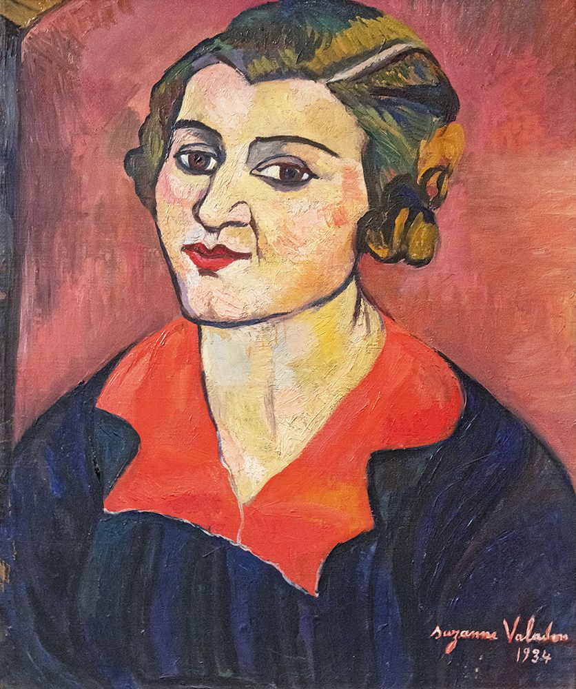 Portrait of a Woman 1934 art print by Suzanne Valadon for $57.95 CAD