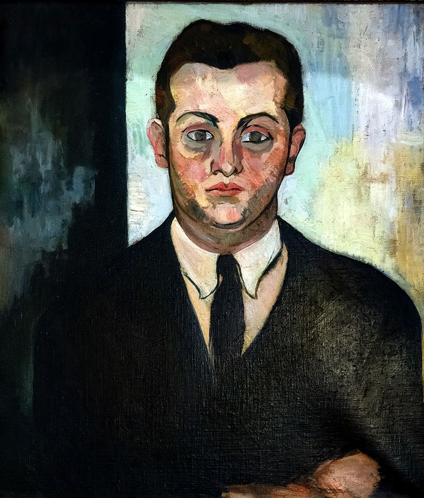 Portrait of Louis Moyses 1924 art print by Suzanne Valadon for $57.95 CAD