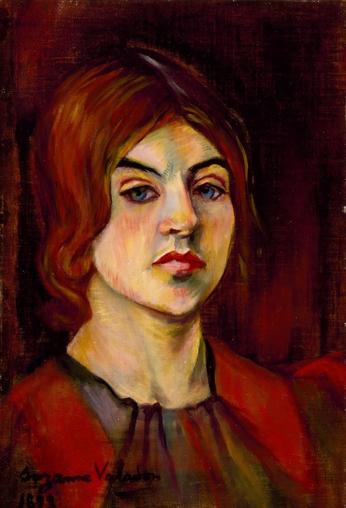 Self-Portrait 1898 art print by Suzanne Valadon for $57.95 CAD