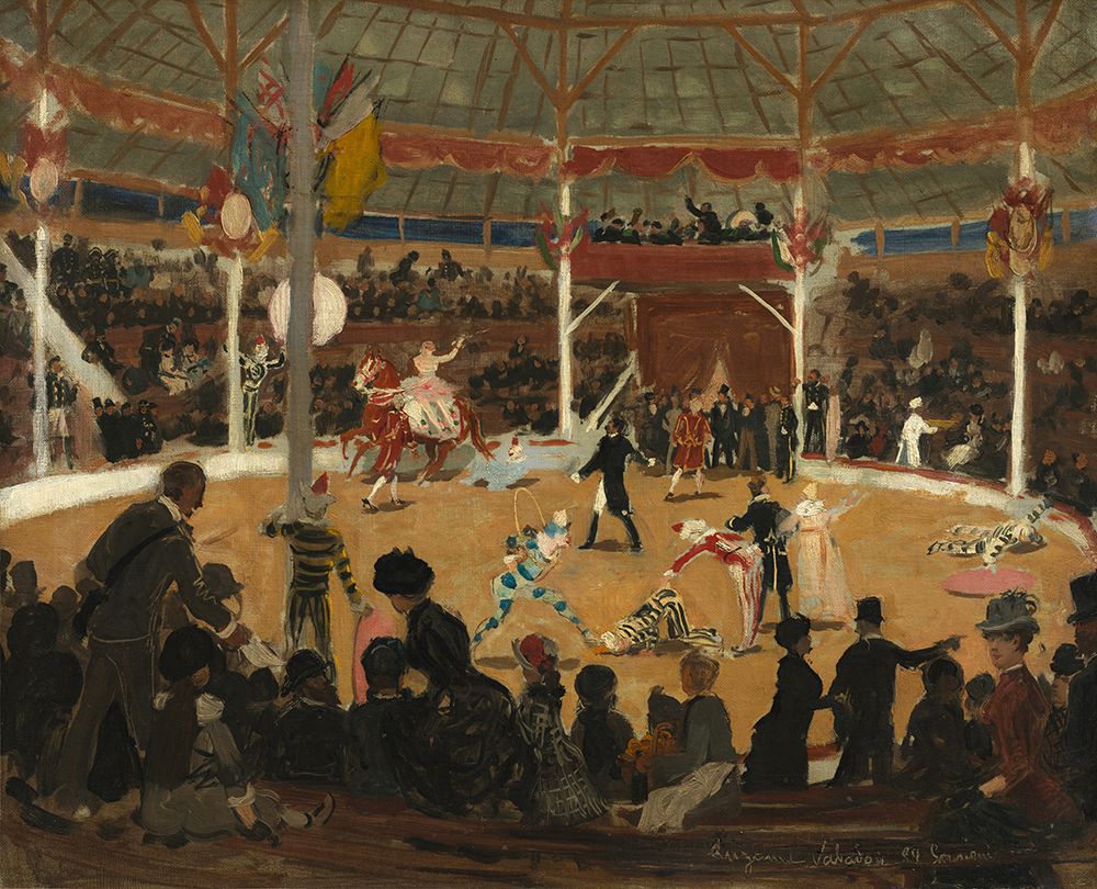 The Circus 1889 art print by Suzanne Valadon for $57.95 CAD