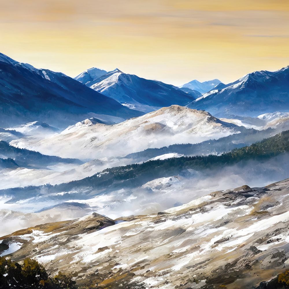Dusting of Snow Standard Scale art print by Alpenglow Workshop for $57.95 CAD