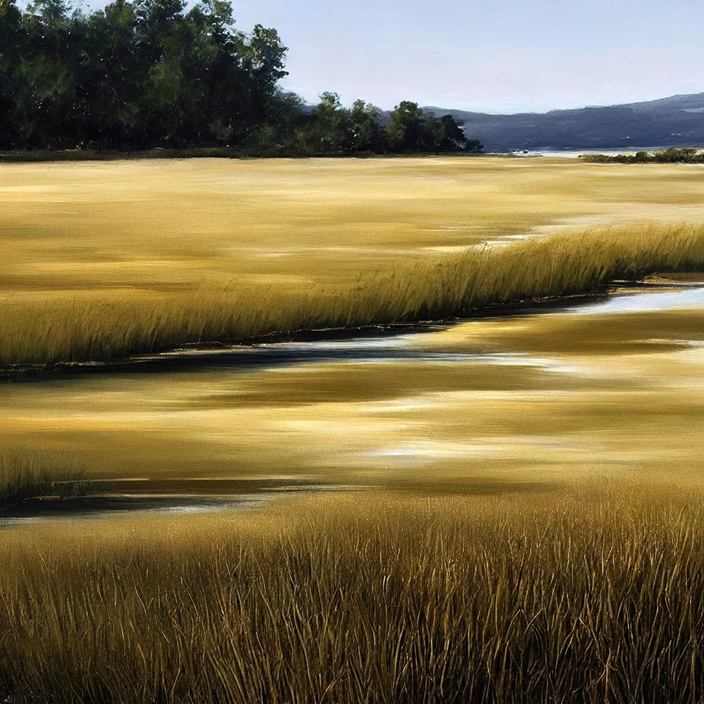 Golden Marshes art print by Alpenglow Workshop for $57.95 CAD