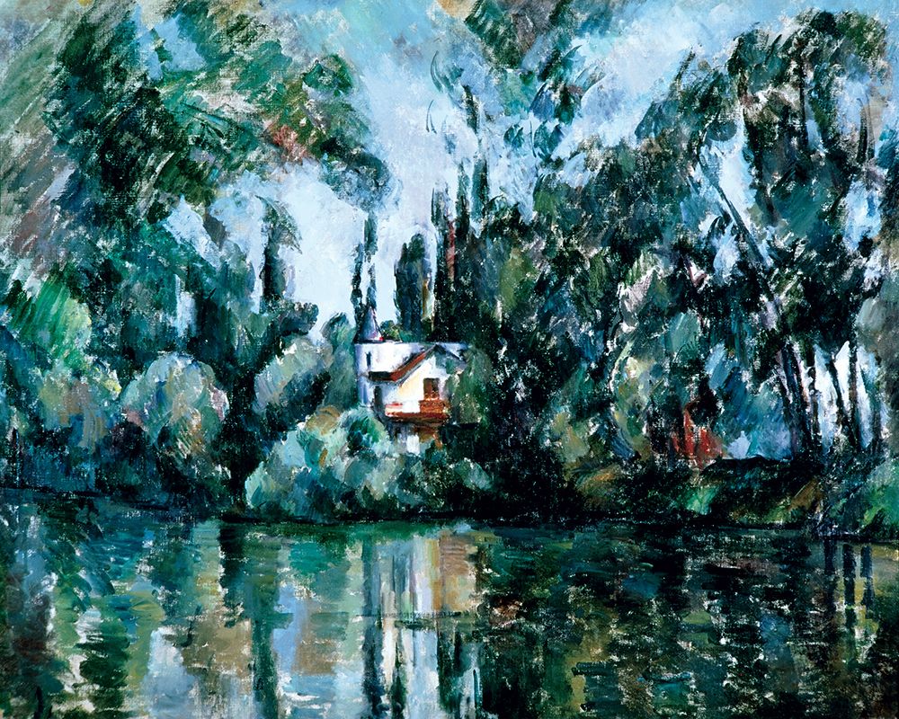 House on the Marne art print by Paul Cezanne for $57.95 CAD