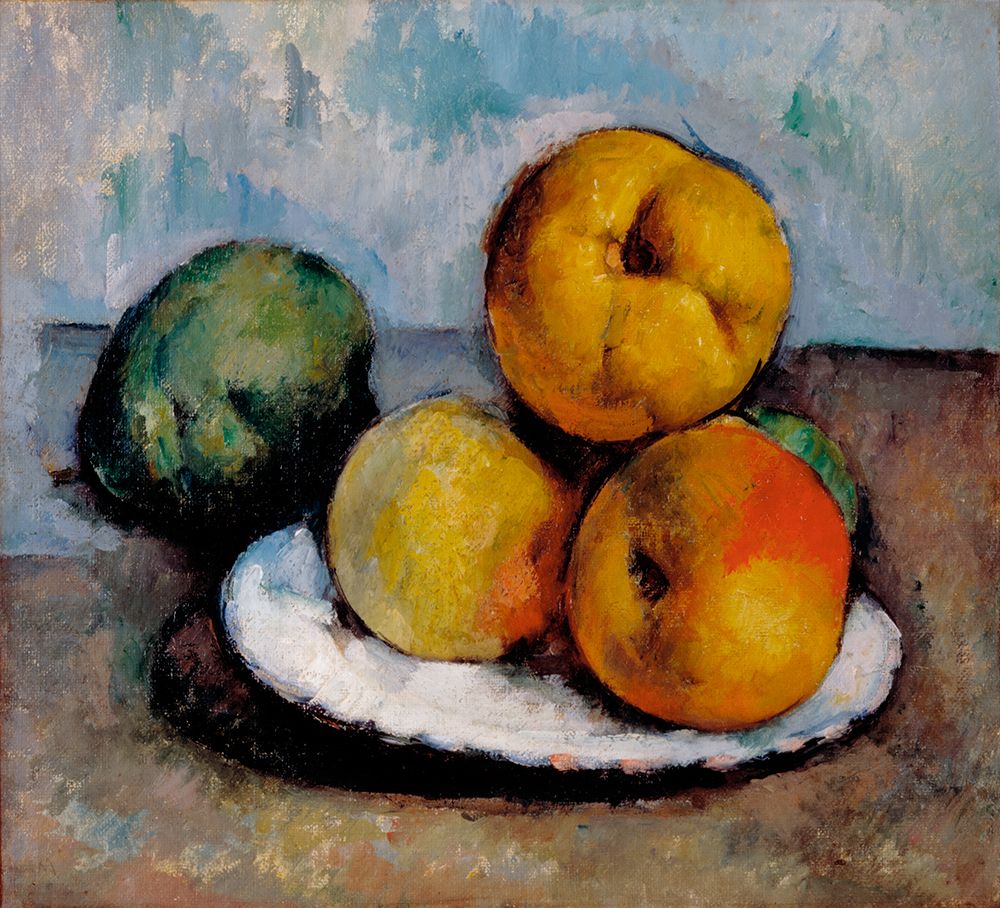 Still Life With Quince, Apples, and Pears art print by Paul Cezanne for $57.95 CAD