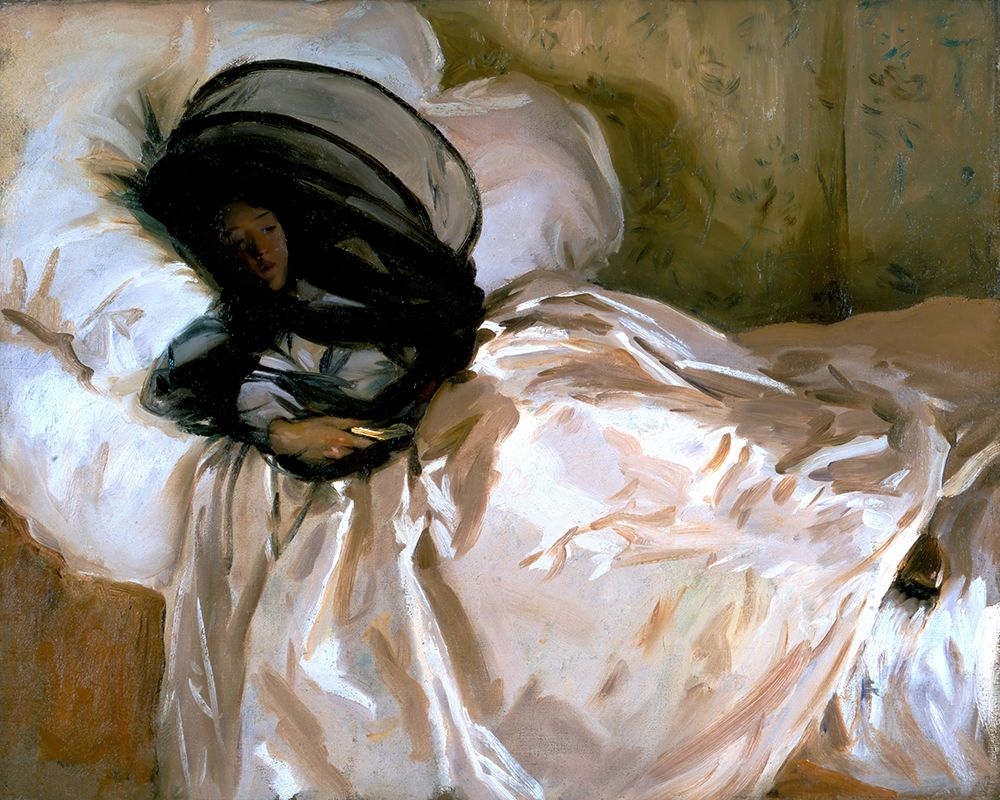The Mosquito Net art print by John Singer Sargent for $57.95 CAD