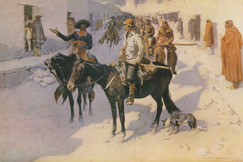 The Great Explorers, Zebulon Pike 1906 art print by Frederic Remington for $57.95 CAD