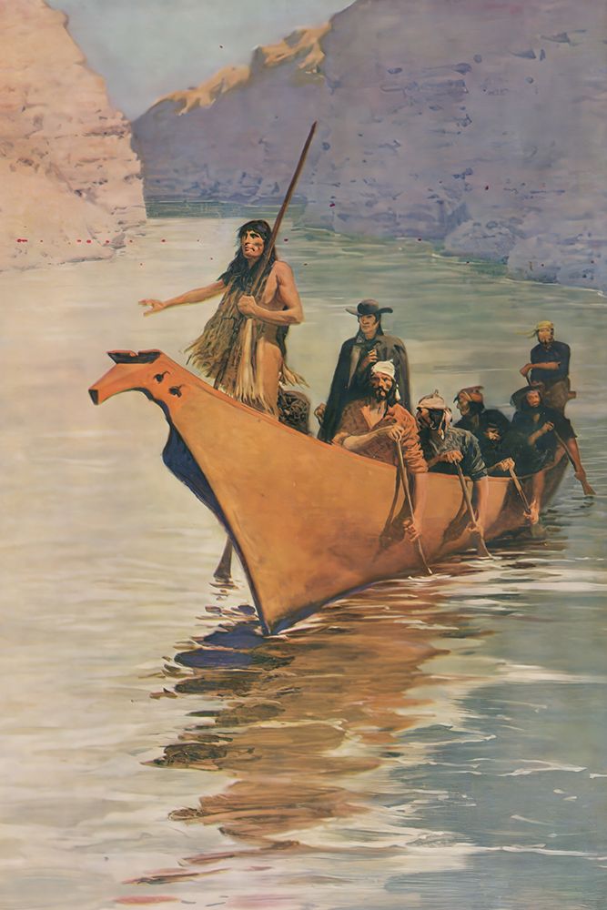 The Great Explorers, Mackenzie 1906 art print by Frederic Remington for $57.95 CAD