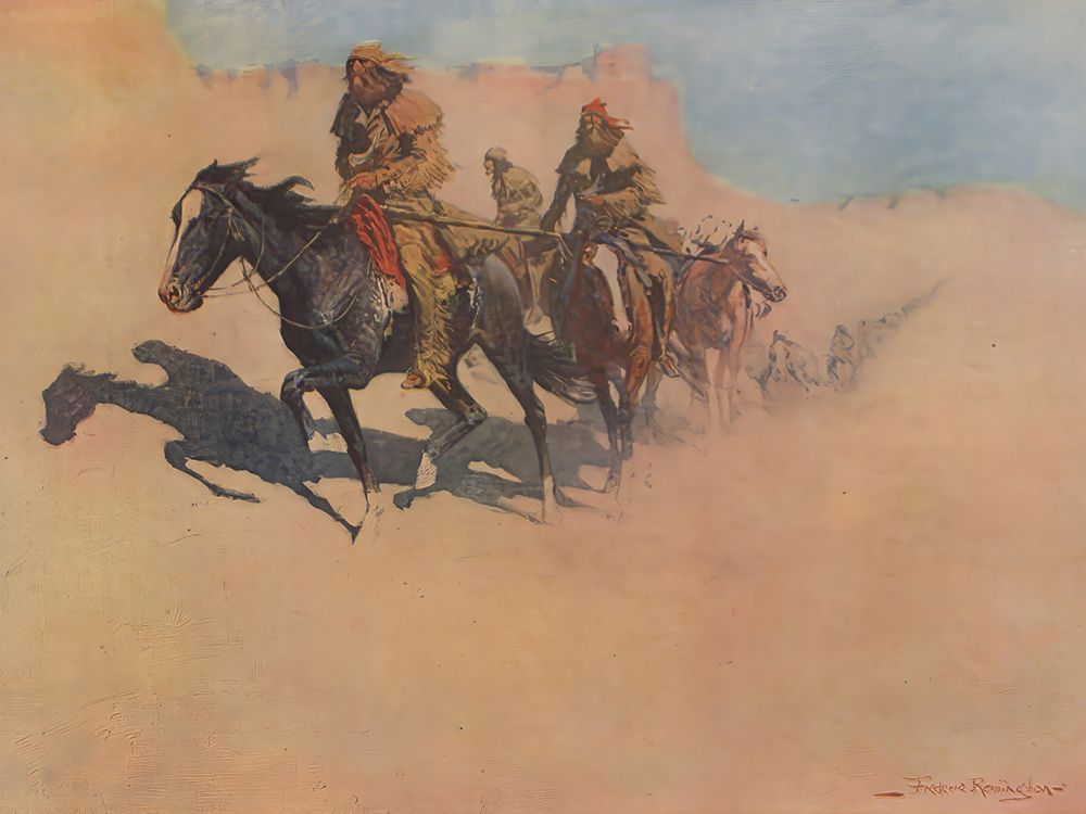 The Great Explorers, Jedediah Smith 1906 art print by Frederic Remington for $57.95 CAD