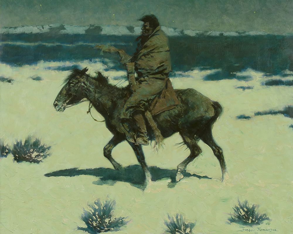 The Luckless Hunter art print by Frederic Remington for $57.95 CAD