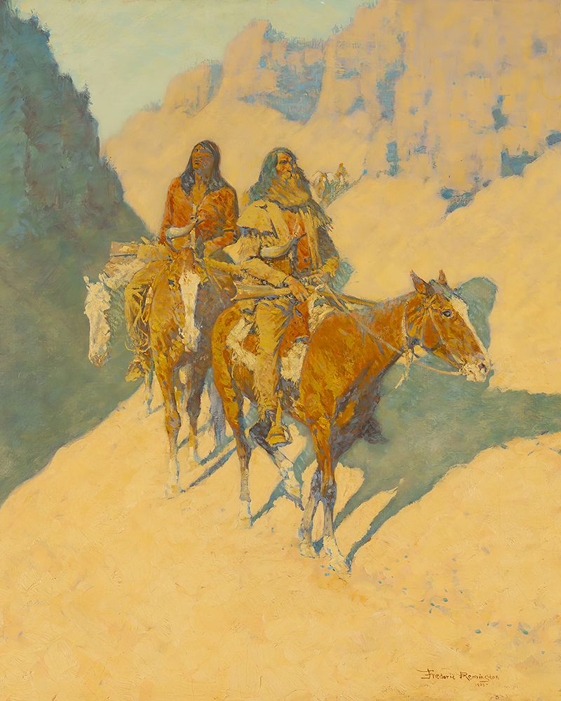 The Unknown Explorers art print by Frederic Remington for $57.95 CAD