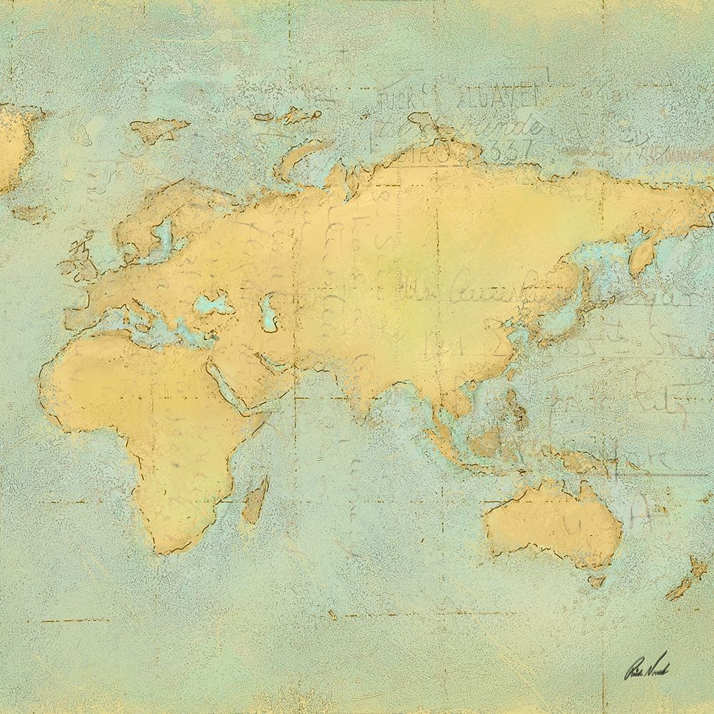 Map III art print by Rick Novak for $57.95 CAD