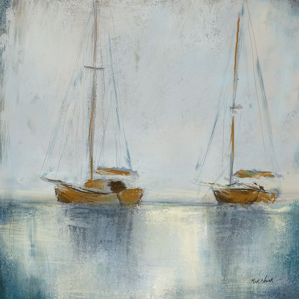 Boats II art print by Rick Novak for $57.95 CAD