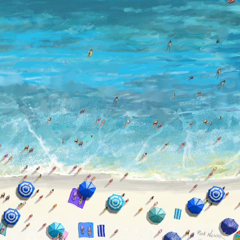 Beaches II art print by Rick Novak for $57.95 CAD