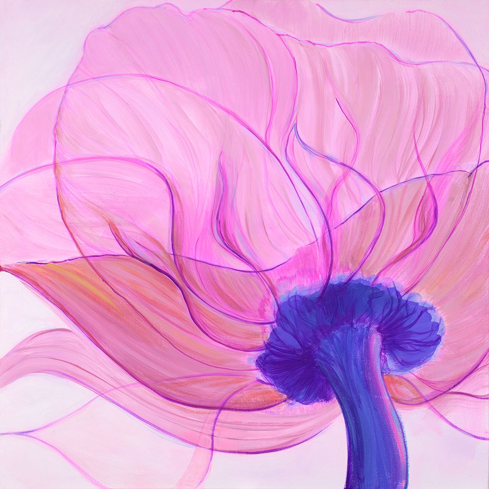 Luminous Flower II art print by Julie Joy for $57.95 CAD