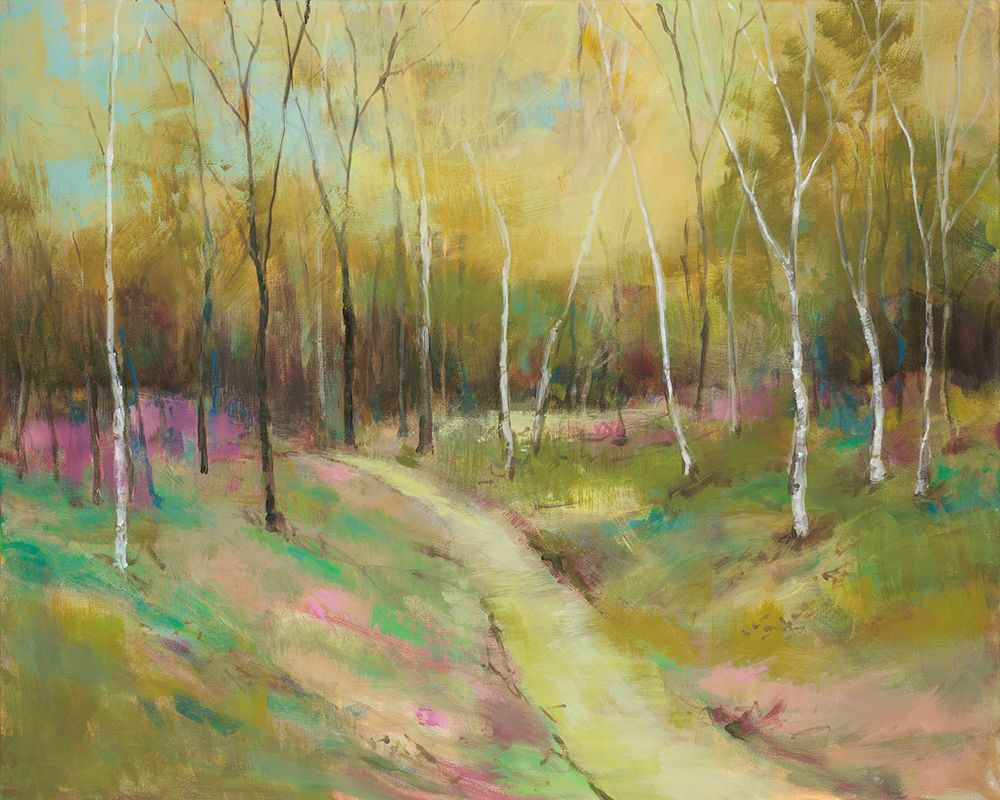 Wooded Pathway II art print by Julie Joy for $57.95 CAD