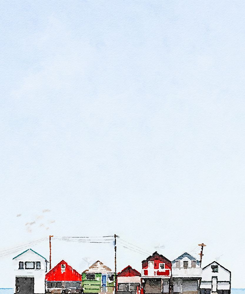 Rooftops art print by Kim Curinga for $57.95 CAD