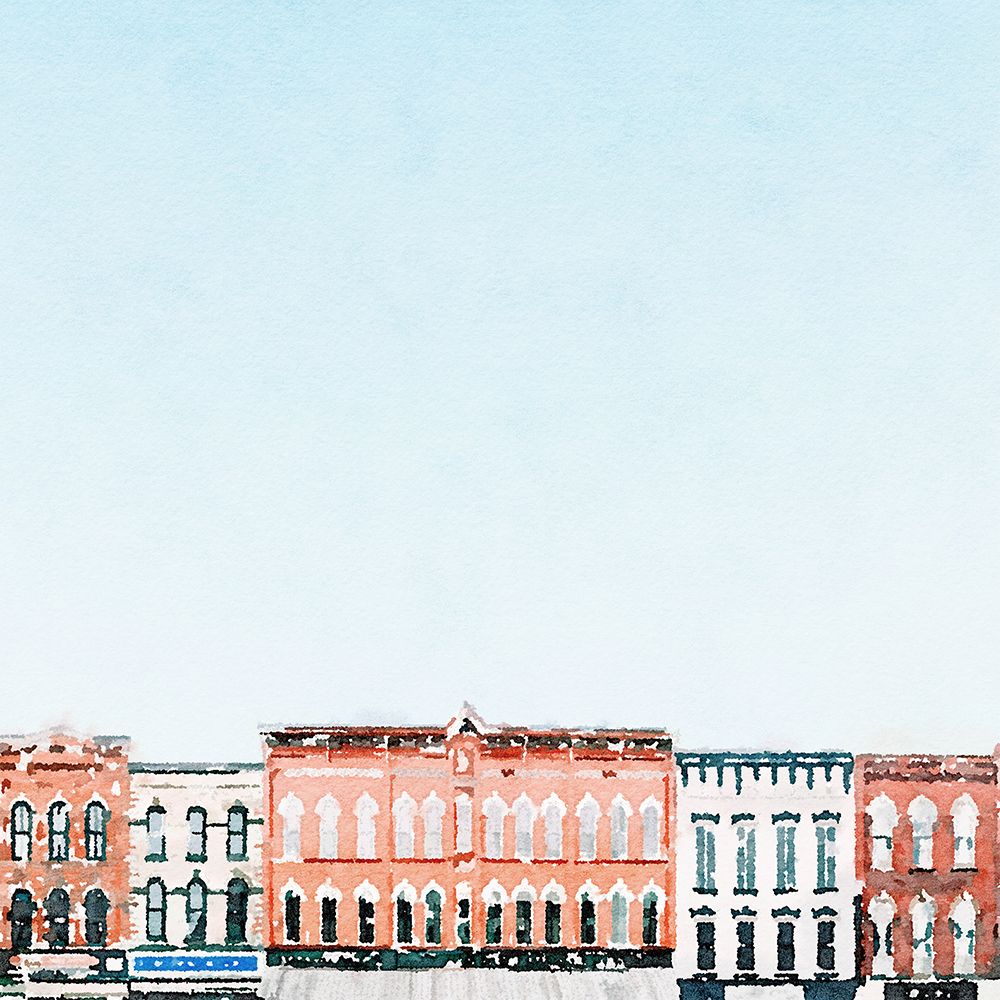Commercial Row art print by Kim Curinga for $57.95 CAD