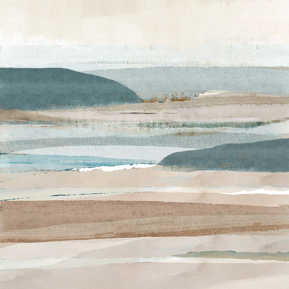 Brough Sands I art print by Flora Kouta for $57.95 CAD