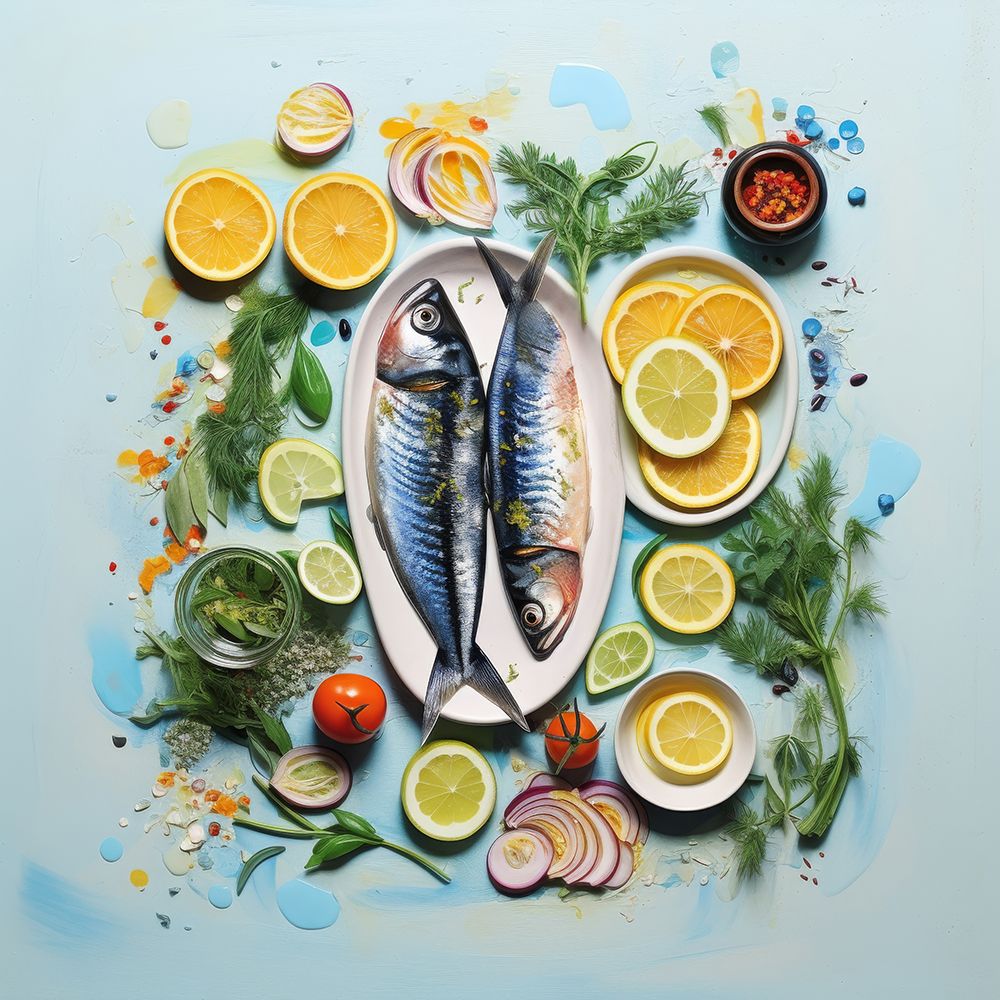 Fish Food Artistry art print by Irena Orlov for $57.95 CAD