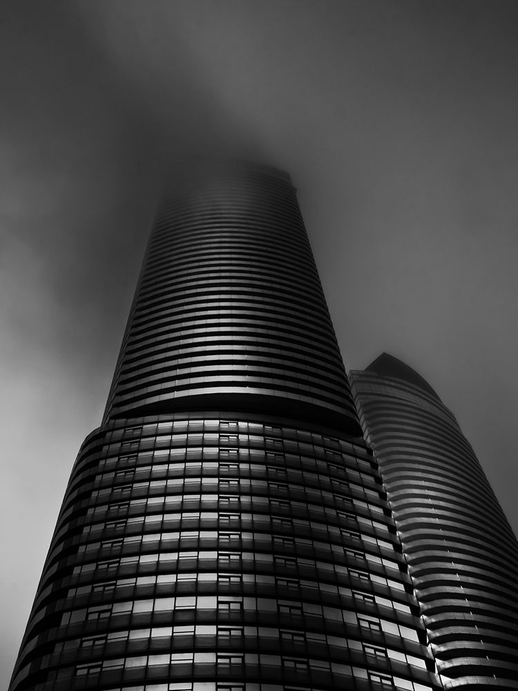 Downtown Toronto Fogfest No 21 art print by Brian Carson for $57.95 CAD