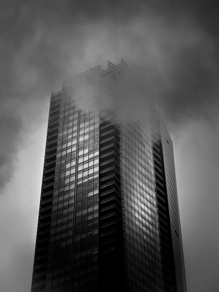Downtown Toronto Fogfest No 24 art print by Brian Carson for $57.95 CAD