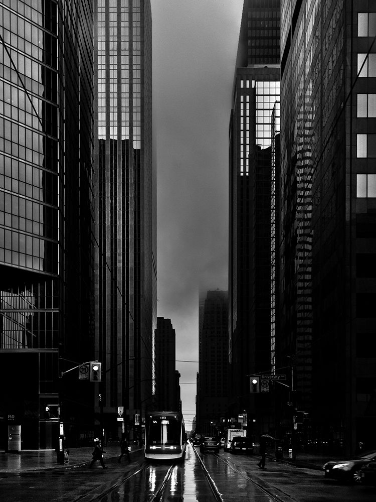 Downtown Toronto Fogfest No 32 art print by Brian Carson for $57.95 CAD