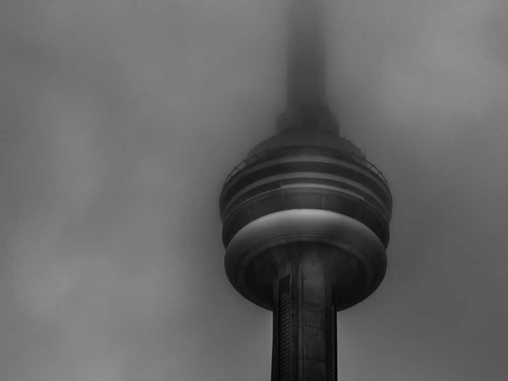 Downtown Toronto Fogfest No 38 art print by Brian Carson for $57.95 CAD