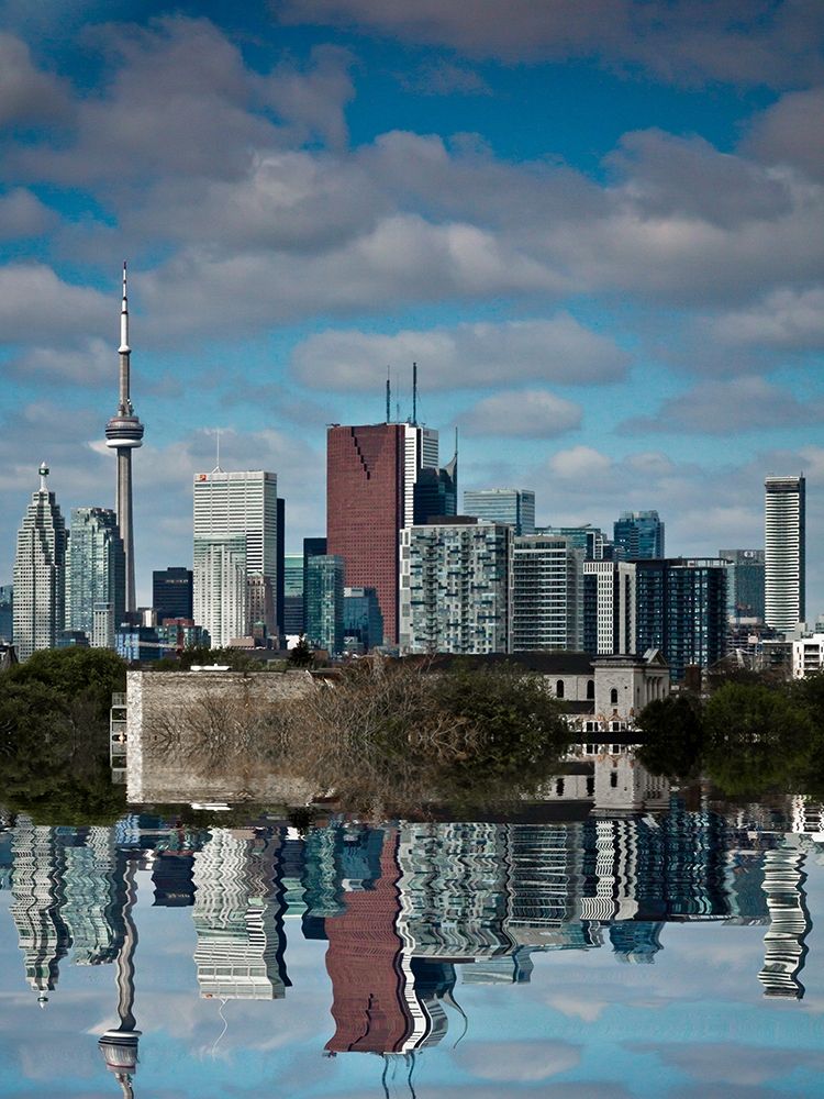 Toronto Skyline Reflection art print by Brian Carson for $57.95 CAD