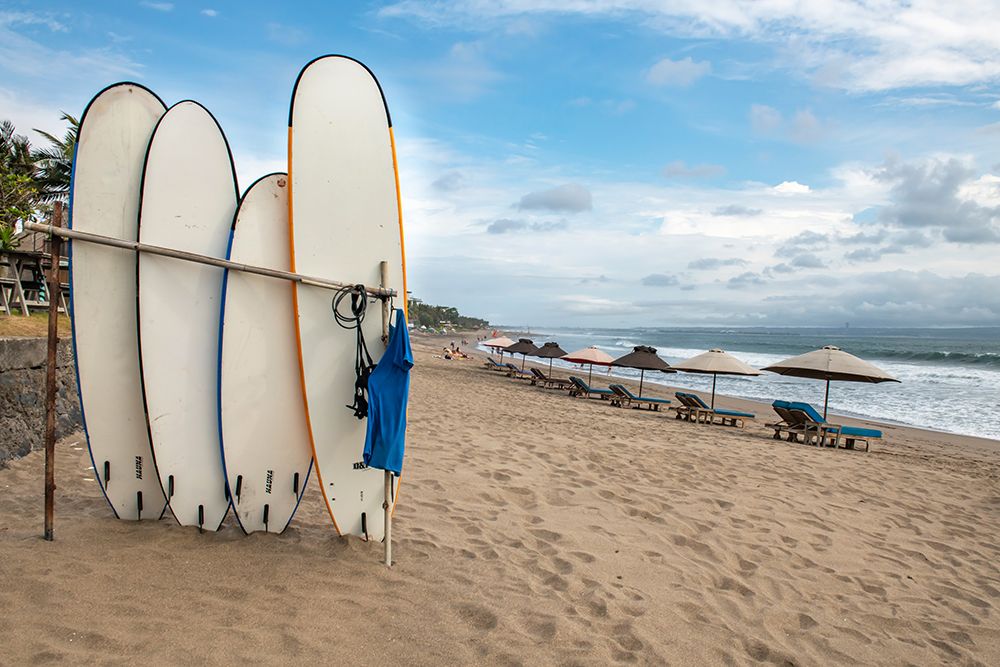 Puerto Escondido Surfboards 1 art print by Richard Silver for $57.95 CAD