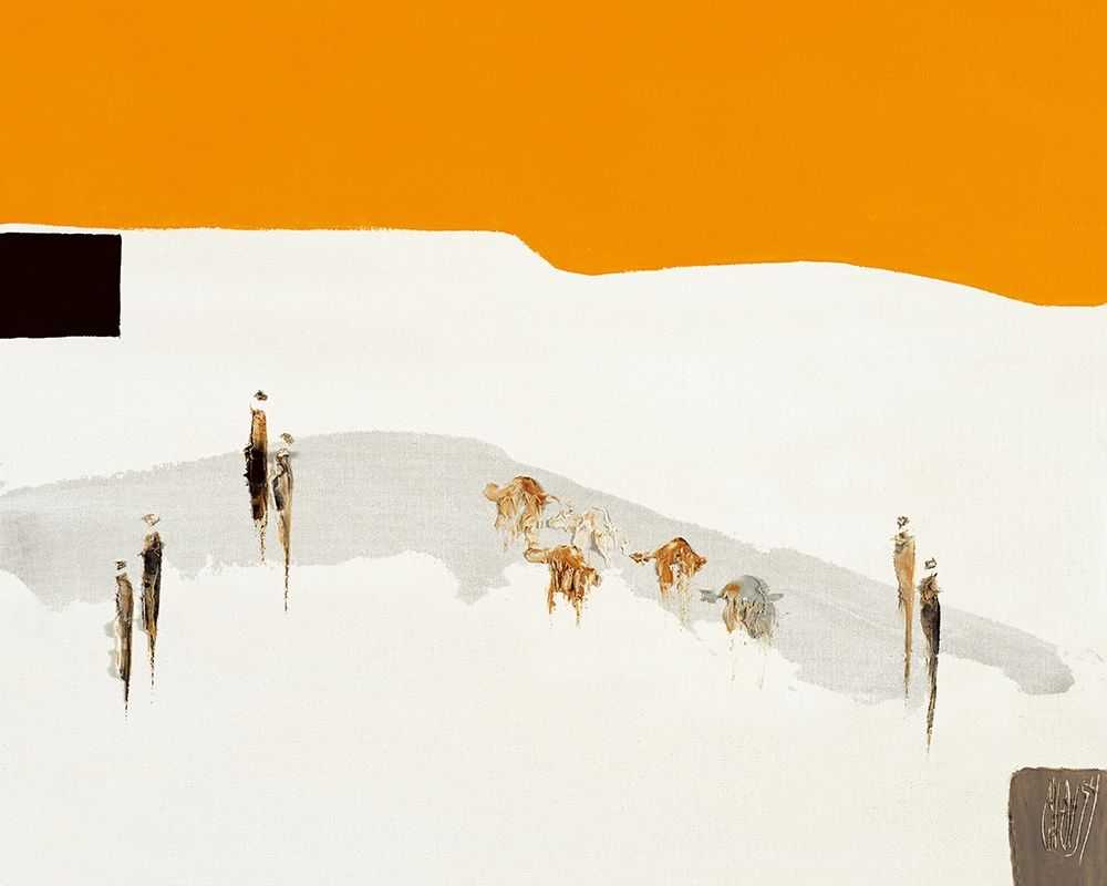 La route du desert I art print by Christian Choisy for $57.95 CAD