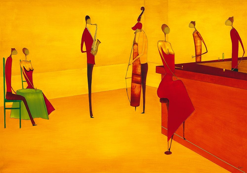 Bar Jazz art print by Ona  for $57.95 CAD
