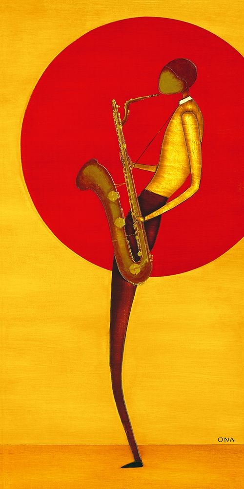 Jazz Man II art print by Ona  for $57.95 CAD