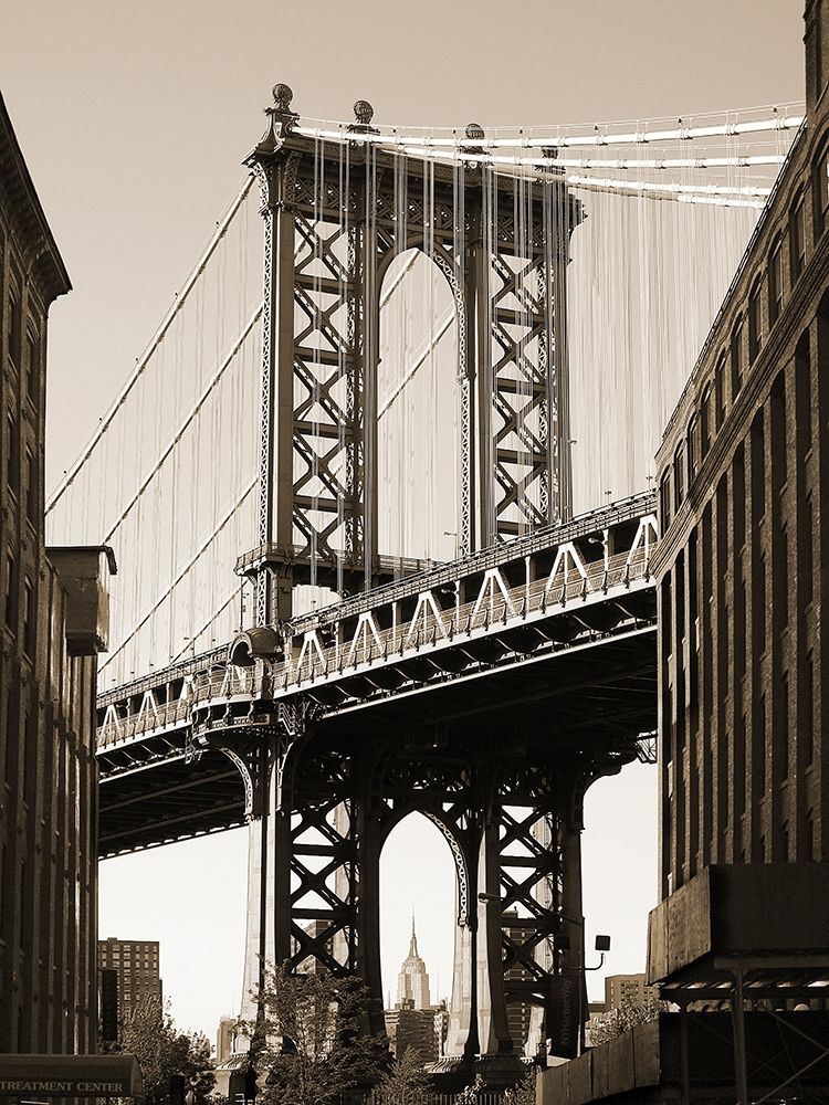 Manhattan Bridge art print by Aurelien Terrible for $57.95 CAD