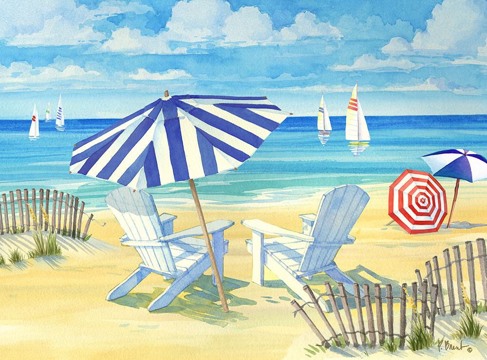 Summer Sun I art print by Paul Brent for $57.95 CAD