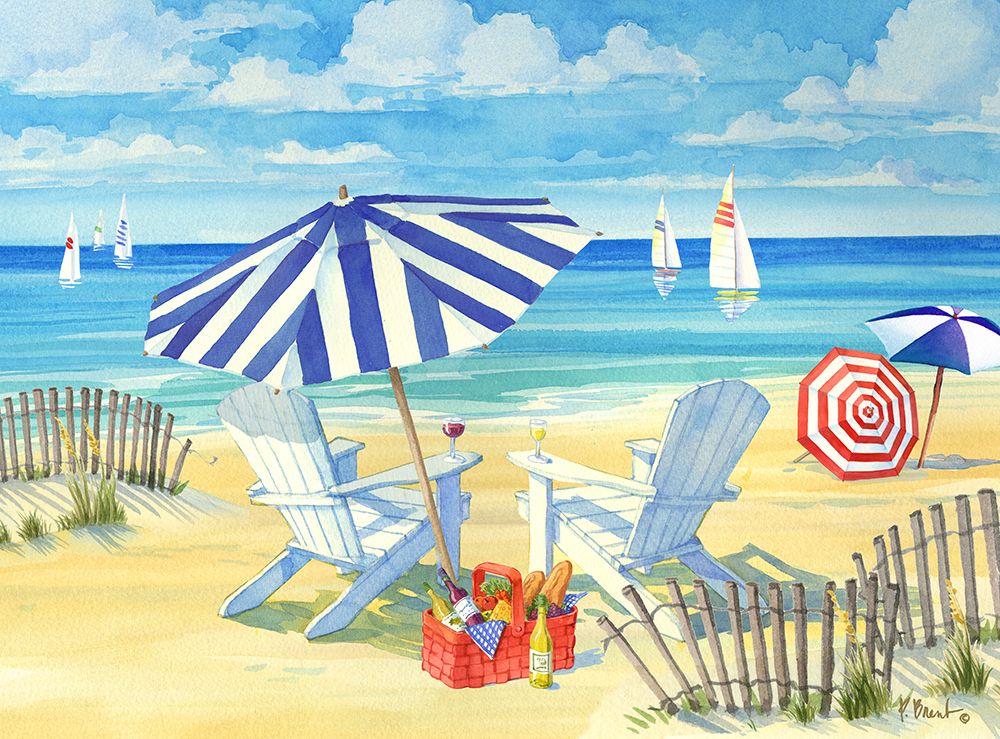 Summer Sun II art print by Paul Brent for $57.95 CAD