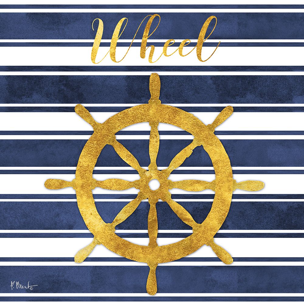 Cape Cod - I - Gold art print by Paul Brent for $57.95 CAD