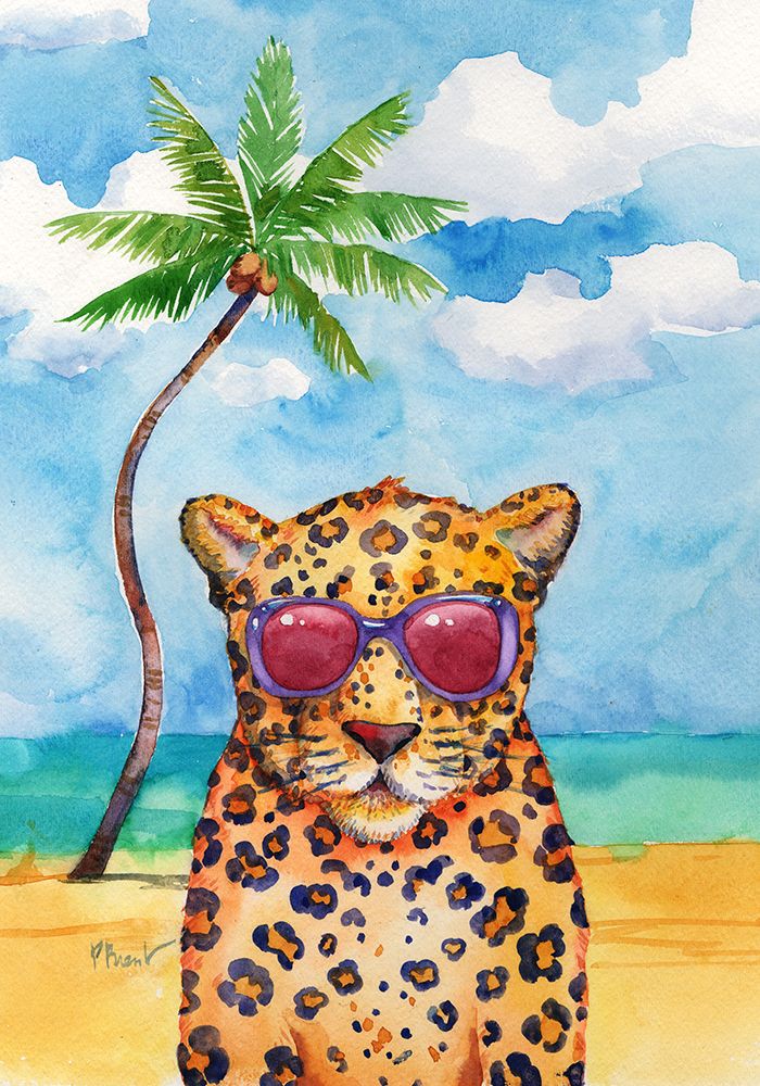 Hip Shades Cheetah art print by Paul Brent for $57.95 CAD