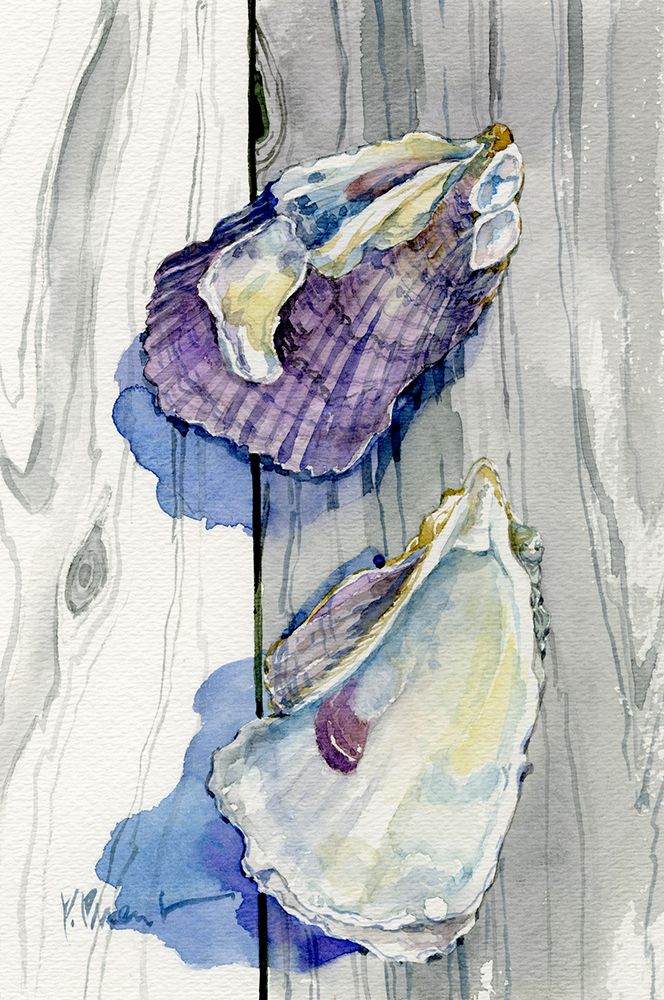 Two Shells on Deck art print by Paul Brent for $57.95 CAD